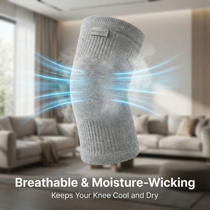 🏆 Knee Compression Support Sleeve - Breathable Sports Knee Brace for Running, Gym & Pain Relief
