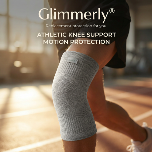 🏆 Knee Compression Support Sleeve - Breathable Sports Knee Brace for Running, Gym & Pain Relief
